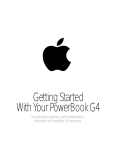 Apple G4 User's Manual