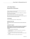 Apple ATA Hard Drive User's Manual
