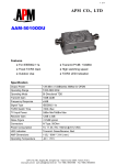 APM AAM-5010ODU User's Manual