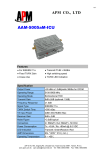 APM AAM-5005aM-ICU User's Manual