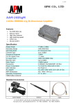 APM AAM-2405gM User's Manual