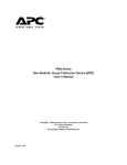 APC PM3 User's Manual