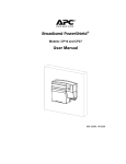 APC CP27 User's Manual