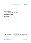 Apacer Technology AP-SRFD255AXXXXR-G User's Manual