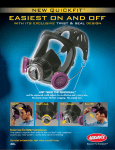 AOSafety QUICKFIT Full Face Respirator Mask User's Manual