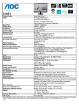 AOC 2230Fa User's Manual