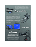 Anton/Bauer Cine-VCLX User's Manual