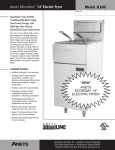 Anetsberger Brothers SLE40 User's Manual