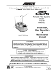 Anetsberger Brothers FFM-80 User's Manual