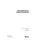 Analog Devices ADSP-21369 User's Manual