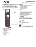 AMX Switch Module RDM-SWM User's Manual