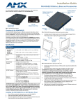 AMX NXA-BASE/B User's Manual