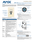 AMX MET-6N User's Manual