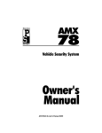 AMX 78 User's Manual