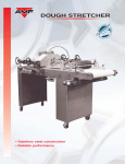 AMF Dough Stretcher User's Manual