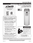 American Water Heater VG6250T100 User's Manual