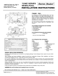 American Standard 7236E User's Manual
