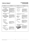 American Standard Silhouette 9000.250 User's Manual