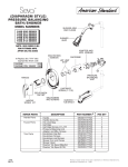 American Standard Seva 1480.510 SERIES User's Manual