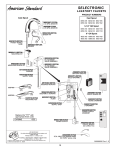 American Standard Selectronic 6057.163 User's Manual