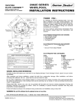 American Standard 2902E User's Manual