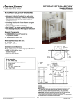 American Standard Retrospect Collection Washstand 9420.000 User's Manual