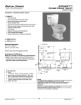 American Standard Repertoire 3093.013 User's Manual