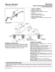 American Standard Reliant+ 4205.003 User's Manual