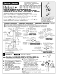 American Standard T495.500 User's Manual