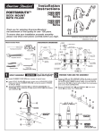 American Standard PORTSMOUTHTM 7420.9 User's Manual