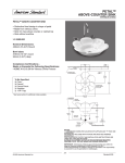 American Standard Petal 0680.000 User's Manual