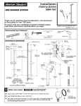 American Standard One Shower System 2064.724 User's Manual