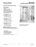 American Standard 3636.NEOE2 User's Manual