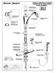 American Standard M962298-0070A User's Manual