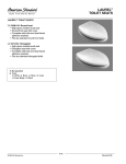 American Standard Laurel Toilet Seat 5311.01 User's Manual