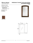 American Standard Jefferson Mirror 9630.101 User's Manual