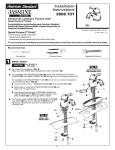 American Standard Jasmine Amarilis 3808.101 User's Manual