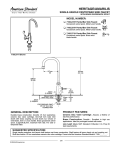 American Standard 7100.251H User's Manual