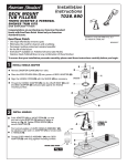 American Standard T038.990 User's Manual