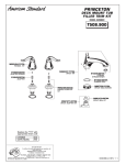 American Standard T508.900 User's Manual