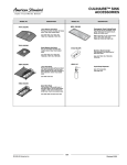 American Standard Culinaire 7504.103 User's Manual