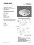 American Standard Coventry 0575.000 User's Manual