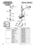 American Standard Connoisseur 4600. Series User's Manual