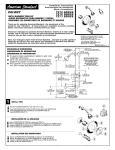 American Standard T375 User's Manual