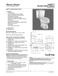 American Standard Cadet 4112.600 User's Manual