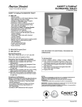 American Standard Cadet 4021.513 User's Manual