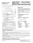 American Standard 6060E User's Manual