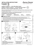 American Standard Personal Lift 2403 User's Manual