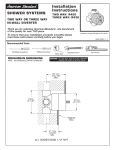 American Standard R420 User's Manual