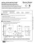 American Standard Multi-tool 2891 User's Manual